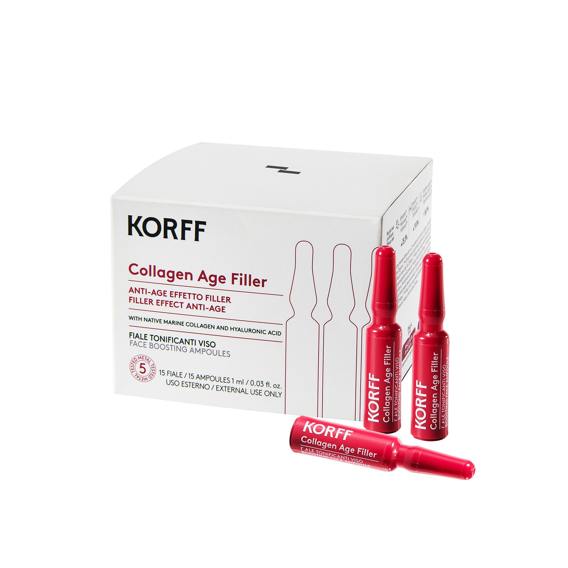 Collagen Age Filler Fiale Tonificanti Viso