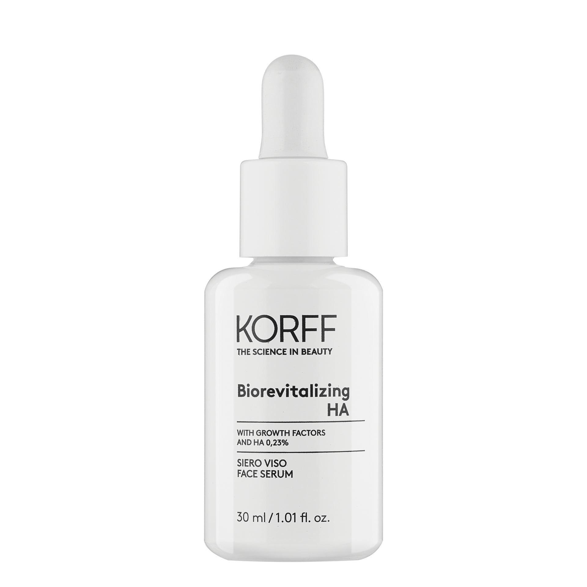 Biorevitalizing HA Siero Viso - Cura della pelle e make up - Korff