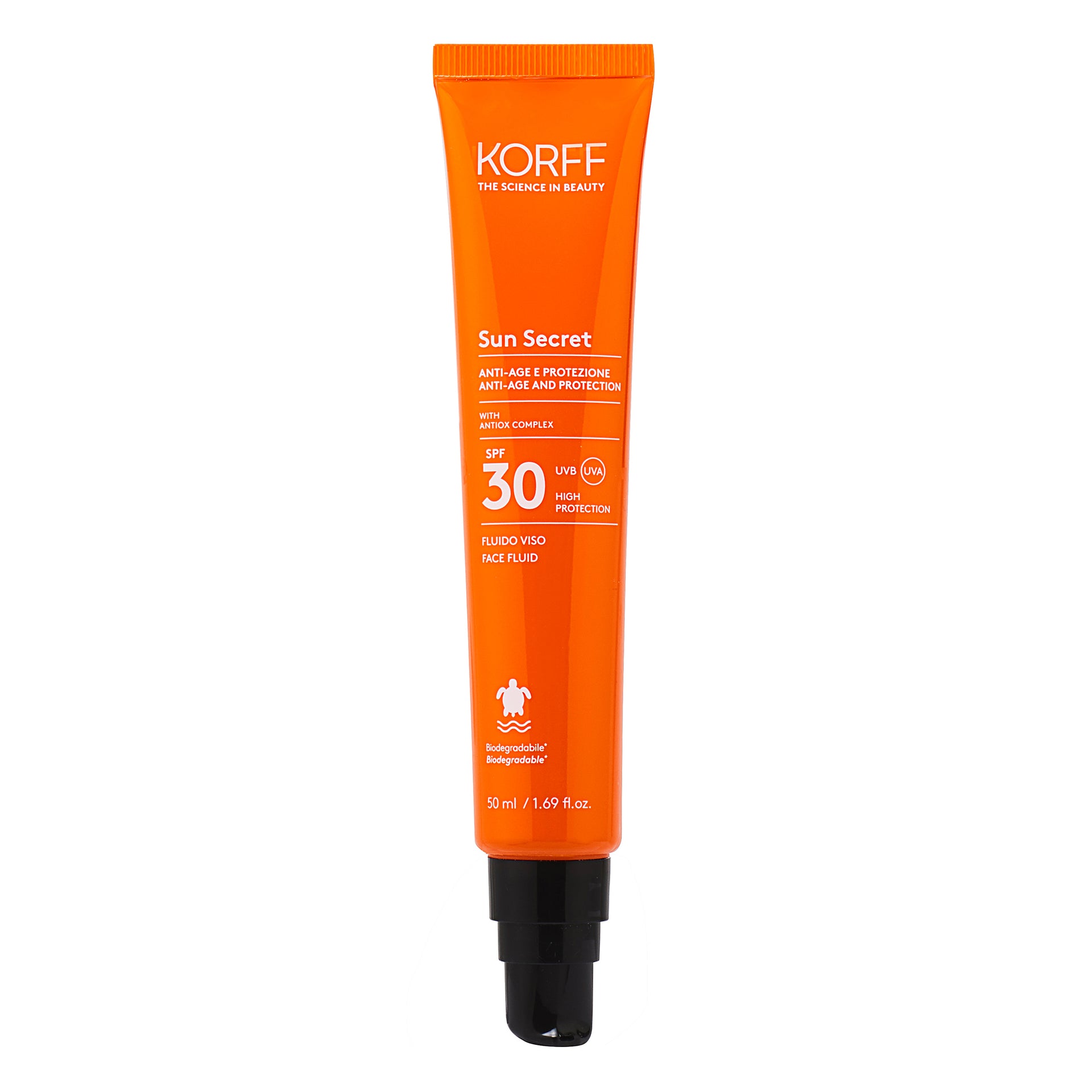 Sun secret fluido viso spf30 - Cura della pelle e make up - Korff