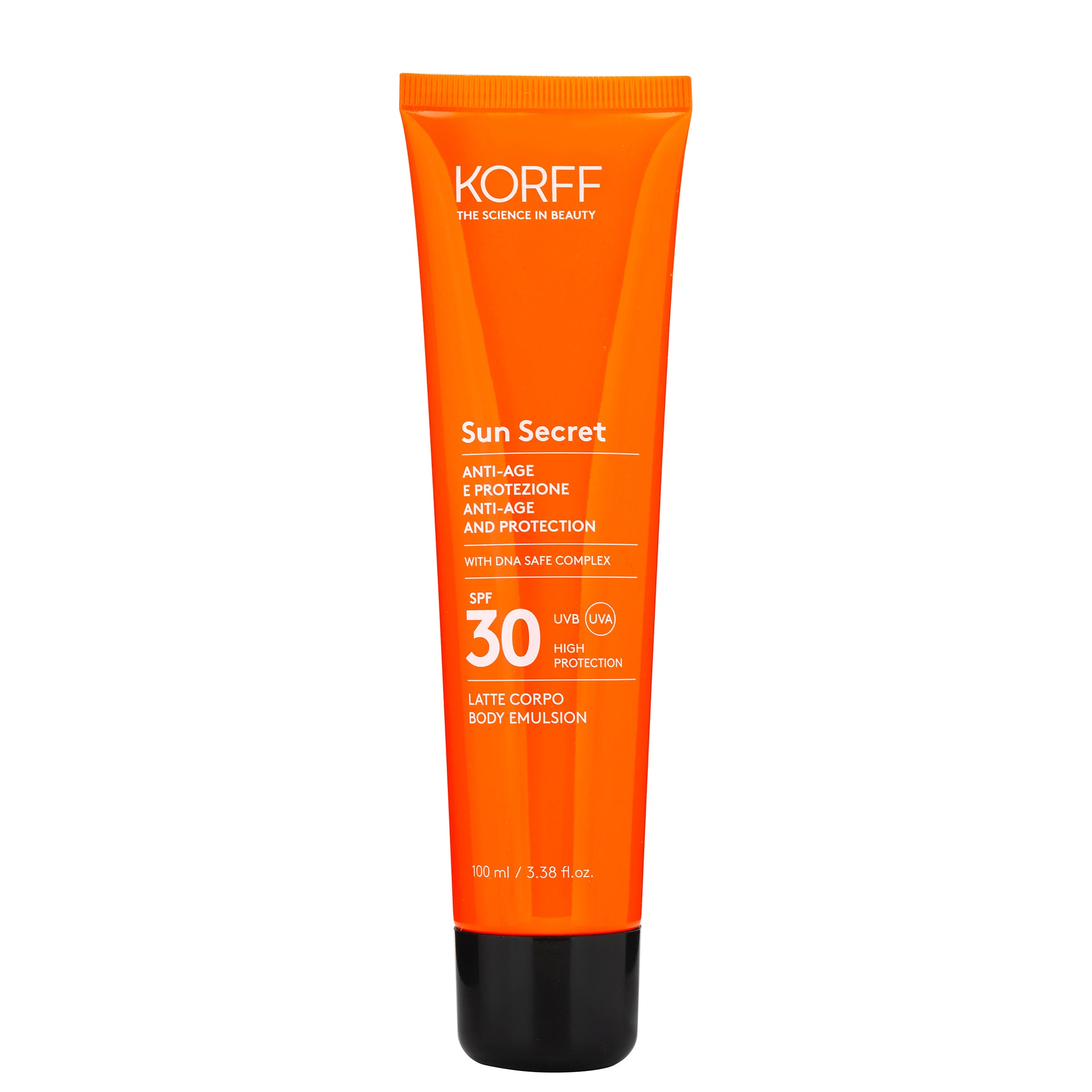 Sun Secret Latte Solare Protettivo e Anti Age SPF 30 - Cura della pelle e make up - Korff